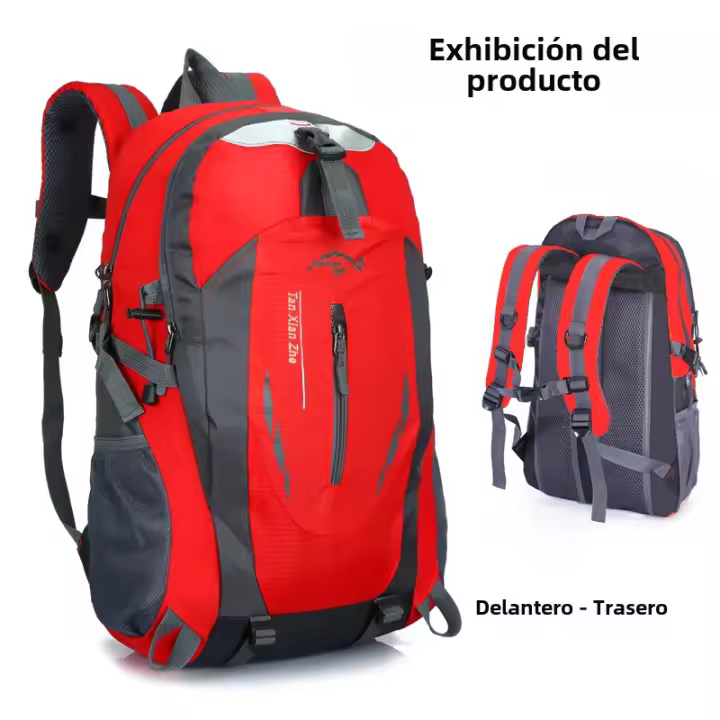 Mochila Clásica de viaje para hombre, Bolsa impermeable para orden portátil, senderismo, mochila Escolar Deportiva, Nailon, para Exterior - 1