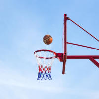 Juego De Anillo De Baloncesto Para Niños Red De Baloncesto Tri-Color Adecuado Para Todas Las Estaciones Mini Set De Anillo De Baloncesto - details 5