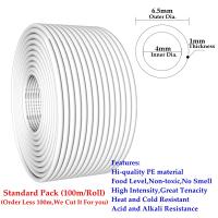Tubo Flexible De Grado Alimenticio PE 1/4" 3/8" Para Purificador De Agua De Alimentos Tubo Suave Para Acuario Y RO Inversa - details 0