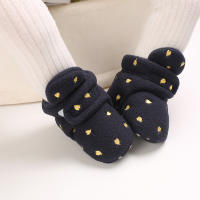 Botitas De Nieve Para Bebé Niño Y Niña Zapatos De Primera Caminata Invierno Algodón Cálido Antideslizante Suela Nuevo Nacido Zapatos Para Cuna - details 67