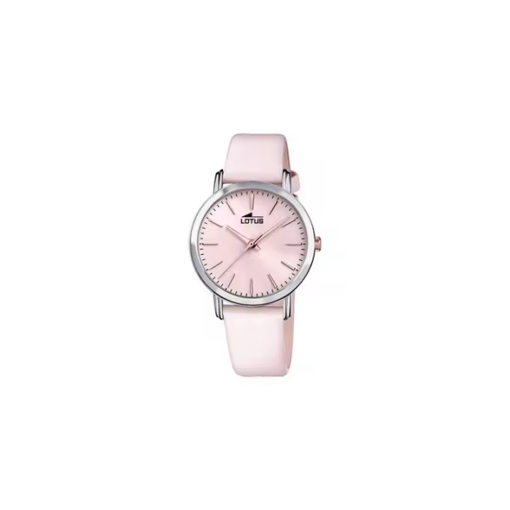 Reloj Mujer Lotus 18738/2 – Acero 33.3mm, Esfera Rosa, Correa Piel, 5 ATM - 1