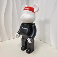 Bearbrick 400% Oso Violento De Bloques De Construcción Muñeca Articulada Decoración De Anillo Juguete Para Regalos - details 38
