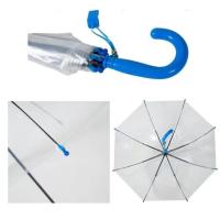 Paraguas de Niñas y Niños Transparente Forma de Cúpula Varios Colores - details 0