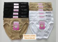 STV International Braga de Mujer en Licra Sin Costura - Talla M y G - Talle Bajo - Elástica y Adaptable Al Cuerpo - details 4