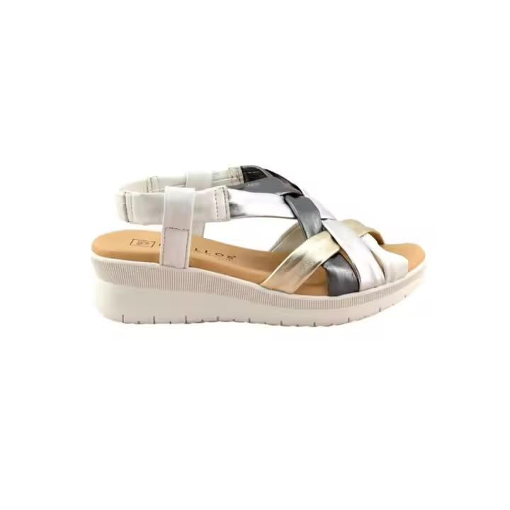 Sandalias planas PITILLOS 5542 Mujer Blanco - 1