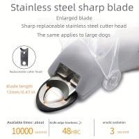 Tijeras De Uñas Para Mascotas LED Para Perros Y Gatos Fácil Y Seguro Con Luz Para Cuidado De Las Patas Animales - details 5