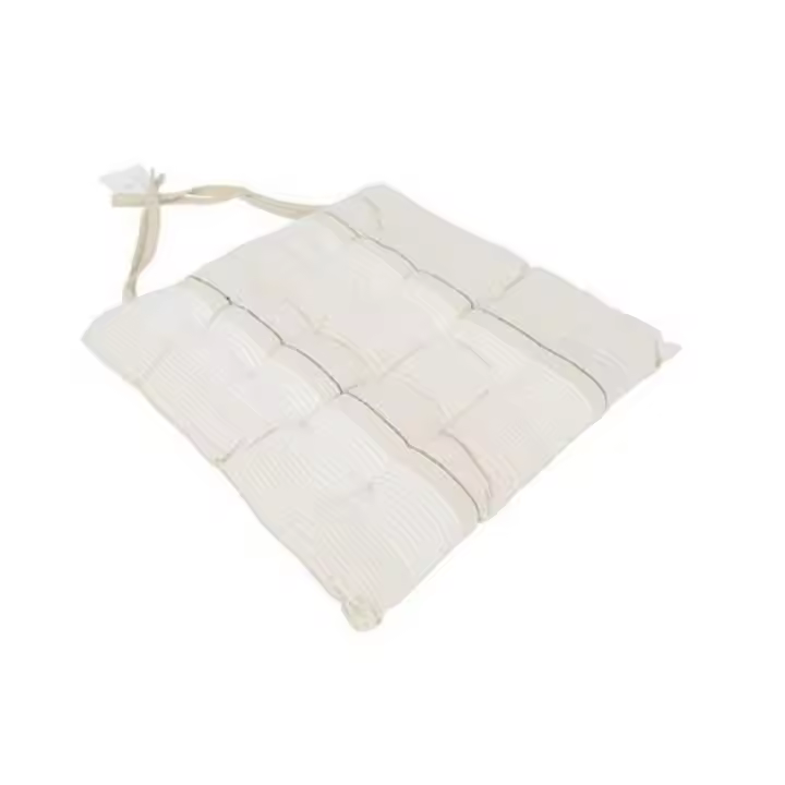 Gerimport Cojín Silla Raya/Liso 40 X 40cm - Cómodo y Decorativo - 1