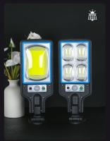 Luces Solares Ultra Brillantes Al Aire Libre Con 106 LED 3000LM Sensor De Movimiento Luz De Inundación Para Pared Patio Garage Jardín Trasero - details 38