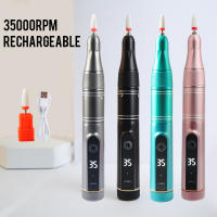 Máquina De Uñas Recargable 35000RPM Portátil Para Manicura Y Pediura Herramienta De Corte De Cutículas Y Pulido De Esmalte Sin Cable - details 0