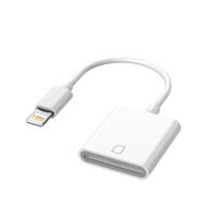 Lector De Tarjeta De Memoria Para iPhone Adaptador SD TF a 8Pin Lector De Cámara OTG Cable De Datos Compatible Con iPhone 14 13 12 - details 0