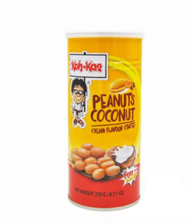Koh-Kae Coconut Cream Flavor Coated Peanuts - 230g - 1