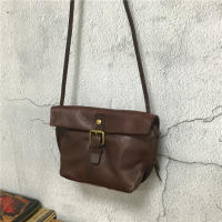 Bolso Bandolera Mujer MJ De Cuero Genuino Pequeño Bolsos Cruzados Retro Para Niñas Bolsa De Mano Suave Con Bolsillo Para Teléfono Móvil - details 18