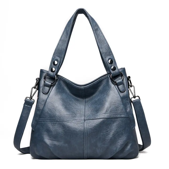 Bolso de cuero con ASA Superior para Mujer - Bolso Femenino de Diseño de lujo, Calidad 30*33*11cm - 1