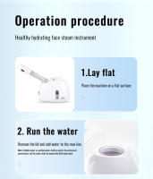 KSKIN Ozone Professional Facial Mist Sprayer Para Cuidado Facial Steamer Profesional Limpieza Profunda Tecnología Ionica Máquina De Hidratación Facial - details 8