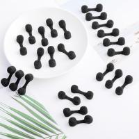 10pcs Filtros De Nariz Desechables Espuma Negro Filtros De Polvo Suaves Protección Contra Polvo Para Rostro - details 4