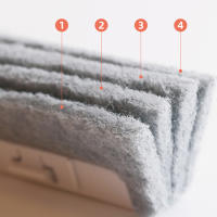Cepillo Multifuncional De Limpieza Para Ventanas Y Ganas De Paredes Herramienta De Limpieza Doméstica Removible Para Rincones Y Grietas - details 2