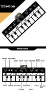 Teclado Musical Para Niños 80x30cm Alfombra De Música Multifuncional Con 8 Sonidos De Animales Juguete Educativo Para Bebés Y Niños De 3 a 6 Años - details 21