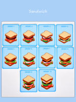 Juguetes Educativos De Madera Para Niños Juego De Cocina Pretendida Sándwich De Hamburguesa Simulación Juego De Alineación Montessori - details 10