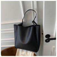 Bolso De Hombro Para Mujer Estilo Retro Minimalista Gran Capacidad Malla Texturada Bolso De Comercio Forma De Barroco - details 34