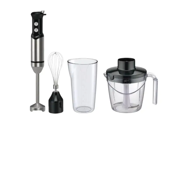 Batidora de Mano 4 en 1 – 800W/1000W | Mezcladora Multifuncional con Accesorios para Batir, Triturar, Picar y Emulsionar - 1