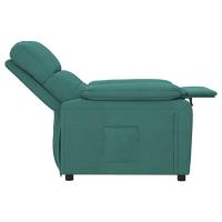 vidaXL Sillón reclinable de tela verde oscuro - details 3
