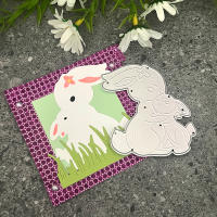 Cortadores De Metal Para Decoración De Pascua Conejos Conejitos Y Huevo Múltiples Uso En Scrapbooking Álbumes De Fotos Y Cartas DIY - details 27