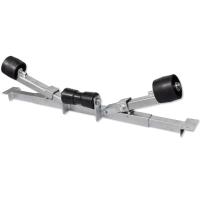 vidaXL Soporte para remolque de barco con rodillos - details 0