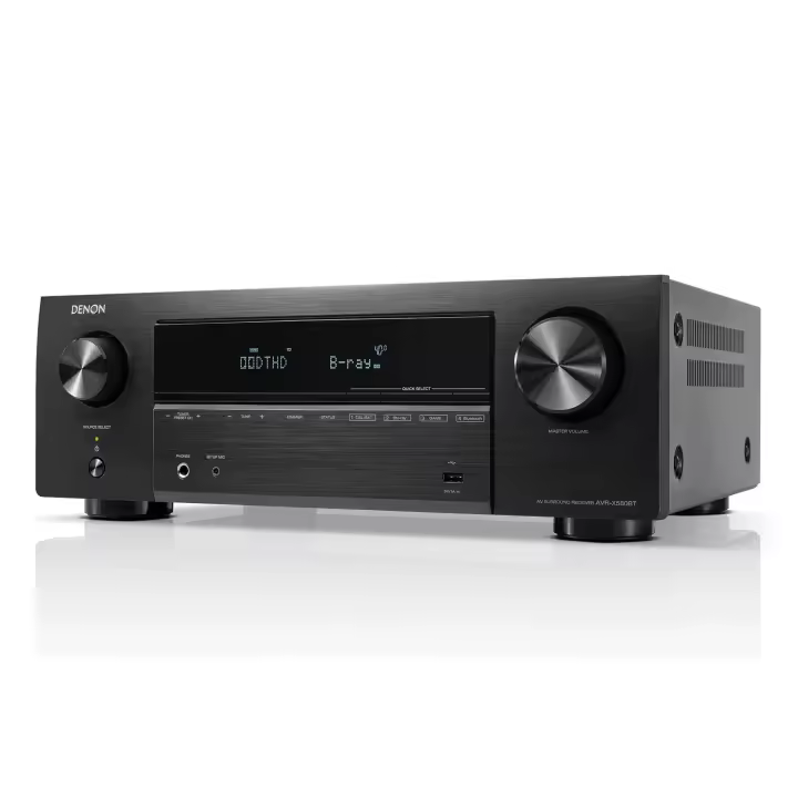 DENON AVR-X580BT  Black / Receptor AV 5.2ch 140W 8K - 1