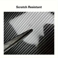 Pegatinas De Coche En Fibra De Carbono 9D Negras Brillantes Protección Antarrugas Fácil Corte Para Exterior E Interior Del Automóvil - details 6