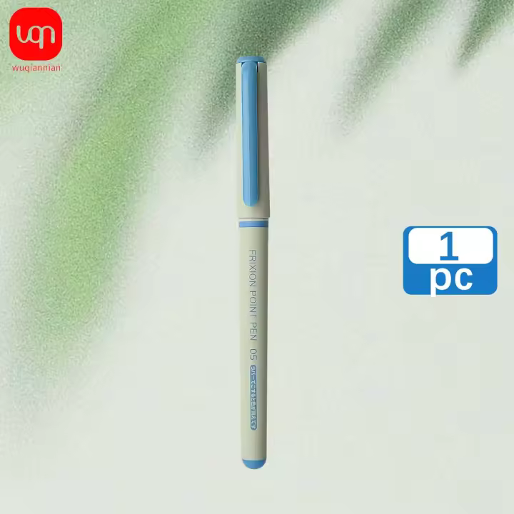 Bolígrafo Gel Azul Erasable Para Estudiantes Y Oficina Cubierta Simple Diseño Characters Erasable Material Plástico Tamaño 0.5mm - 1