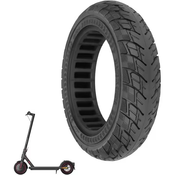 Rueda Maciza 60/70-7.0 compatible con Xiaomi 4 Pro/Pro Max, Rueda 10 pulgadas (10x2.5-7) Llanta 48.5mm. - 1