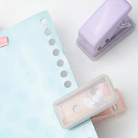 Pegatina De Perforación Mini Minimalista 1pc Para Scrapbook Perforadora De Papel Redonda Portátil Para Artesanía Y Oficina - details 3