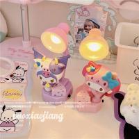 Lámpara De Escritorio Mini Cartoon Sanrio Kuromi Melody Pochacco Para Decoración De Mesa Regalo De Cumpleaños Para Niñas Luz Nocturna DIY - details 1