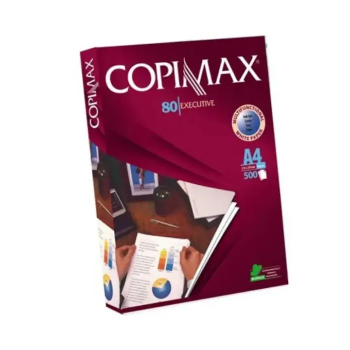 Paquete folios de papel A4 Blanco 500 hojas 80gr .Material papelería colegio oficina impresora multifuncion folios A4 paquete folios blancas - 1