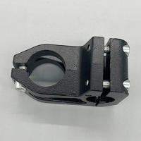 Aluminio Negro Aluminio Aleación Manillar 25.4mm/22.2mm Longitud 60mm Accesorios Bicicleta Manillar Exterior Partes 1 Pcs 200g - details 12