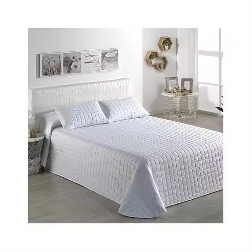Colcha Bouti Cosida Hotel Itziar Blanco Sibiles 5 - 1