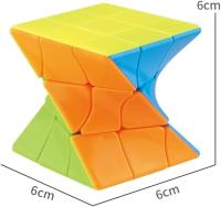 Cubo de velocdad 3x3, Cube de velocdad giratorio E inclinable, Mágico Cube 3D, Cube rompecabezas de Colores brillantes, rompecabezas para niños y adultos - details 4