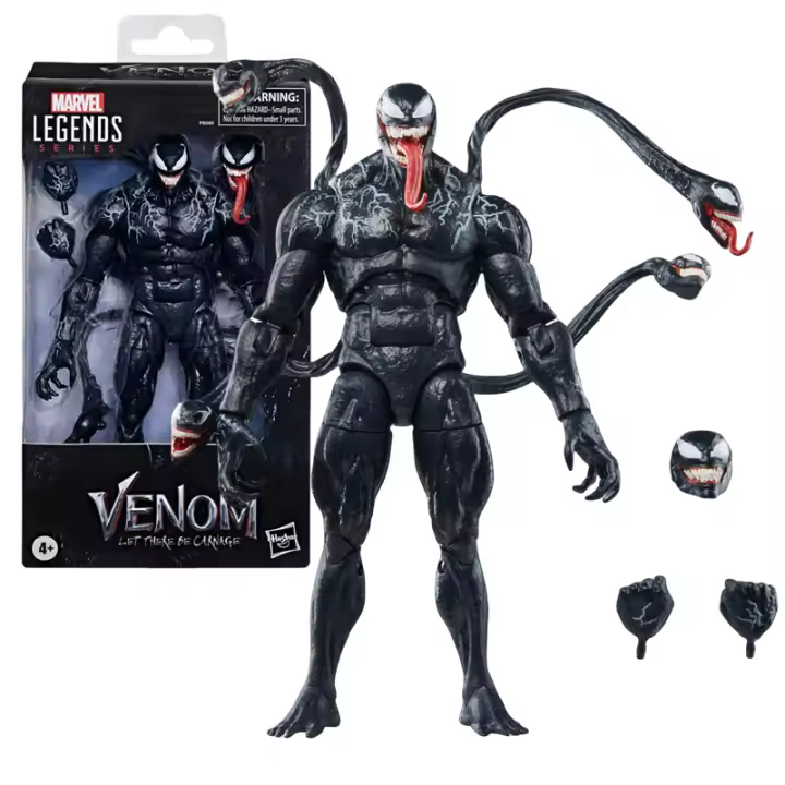 Figura De Acción Venom Vs Carnage De La Película Veneno Juguete Móvil Articulado Modelo Colección Para Niños Regalo - 1