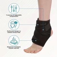 Mordaza De Tendón De Aquiles Ajustable Y Transpirable Soporte Ergonómico Para Pies Tamaño 33.2 * 20cm Para Running Baloncesto Voleibol - details 7