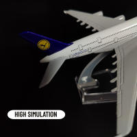 Replica De Avión De Metal a Escala 1:400 Lufthansa A380 Modelo Dieciséisavo Para Decoración De Habitación De Niños Regalo De Navidad Para Niños Juguetes Educativos - details 2