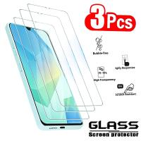 3Pcs Protector De Pantalla De Vidrio Templado Para Samsung A16 5G 4G A06 A55 A35 A25 A15 A05S A54 A34 A24 A14 A04 Cubierta HD Transparente Anti-Choque Anti-Huellas - details 0
