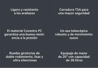 Xiaomi Luggage Classic 20｜Bolsillos de malla con cremallera ｜Cerradura aprobada por la TSA - details 1