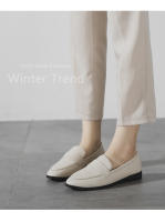 Nuevos Zapatos Pequeños De Cuero Para Mujer Estilo Británico Vintage Antideslizantes Moda Casual Zapatillas Planas Sin Cierre - details 3