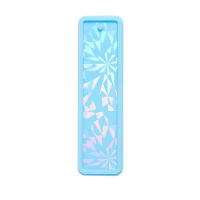 Molde De Silicona Para Marcapáginas Holográfico Láser Rectangular De Luz Y Sombra Cristal Epoxy Resina Para Manualidades - details 4