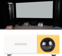 24W Mini Projector, LCD 1080P, 1920x1080 Multimedia Movie Projector, YG300 Projector with AV VGA USB, 3D Projector, Suitable for Home Office (Black, Blue, Yellow Available) - details 2