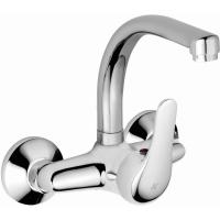 Källa - Grifo de Cocina de Pared Monomando Agua Fría y Caliente Acabado Cromado Opciones de 15 cm y 11 cm entre tomas - 23608 / 23606 - details 1