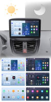Junsun Radio Coche para Peugeot 207 207CC 2006 2007 2008 2009 2010 2011 2012 2013 2014 2015 AI Voice 2 din Pantalla Coche Android Auto Multimedia Navegación GPS Auto radio - details 6