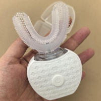 Cepillo De Dientes Ultrasonido Portátil Impermeable Con Cobertura 360° U-shaped Para Cuidado Oral Limpieza Dental Para Niños - details 6