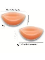 2PCS Almohadillas De Silicona Suave Para El Pecho Con Boost De Gel Adhesivas Antideslizantes Para El Aumento De La Esterilidad - details 1