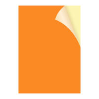 00564-55 Papel autoadehsivo de color naranja A4  21*29.7CM, etiqueta adhesiva para impresoras. - details 2